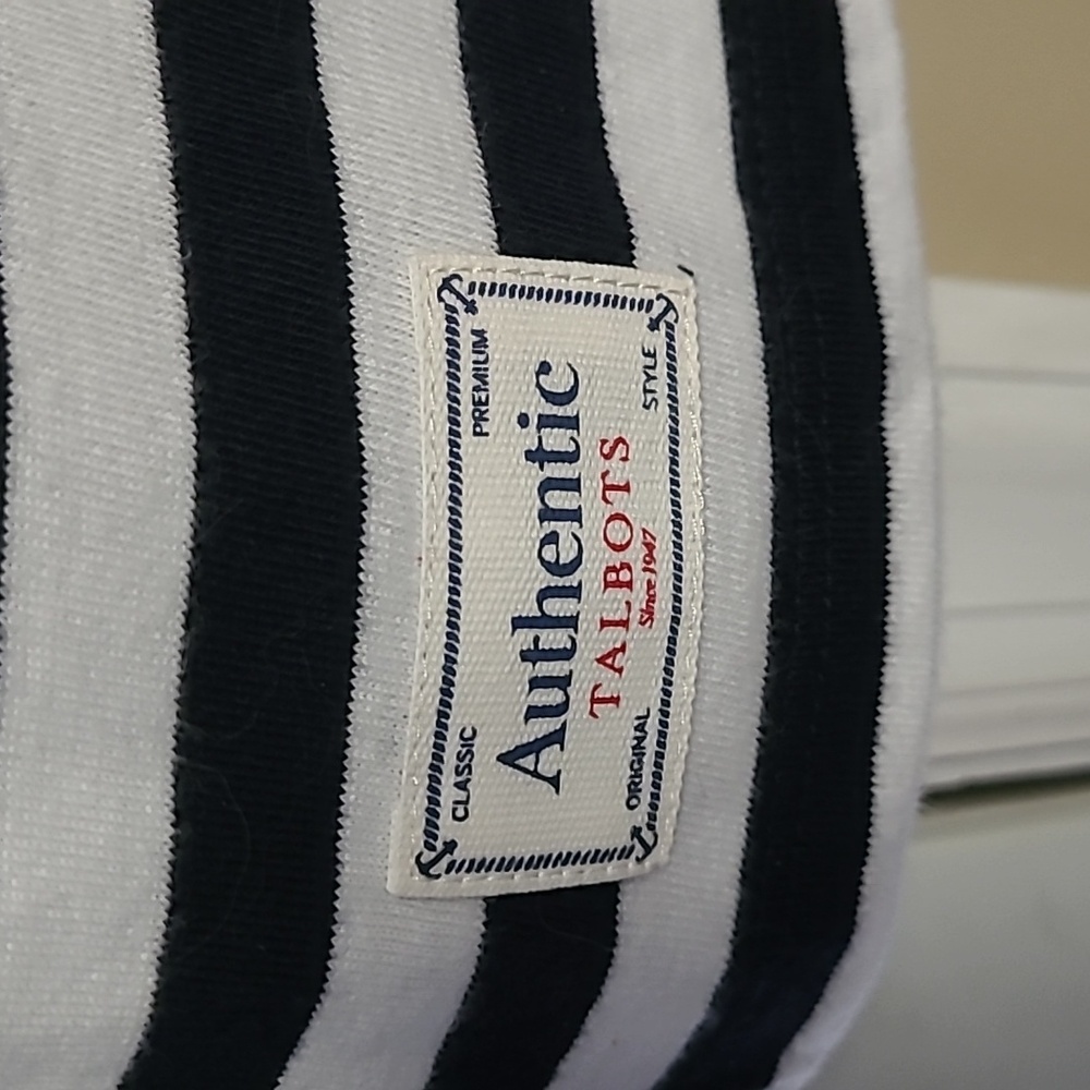 5/$25- Talbots Multi-Color Striped Top - Picture 5 of 5